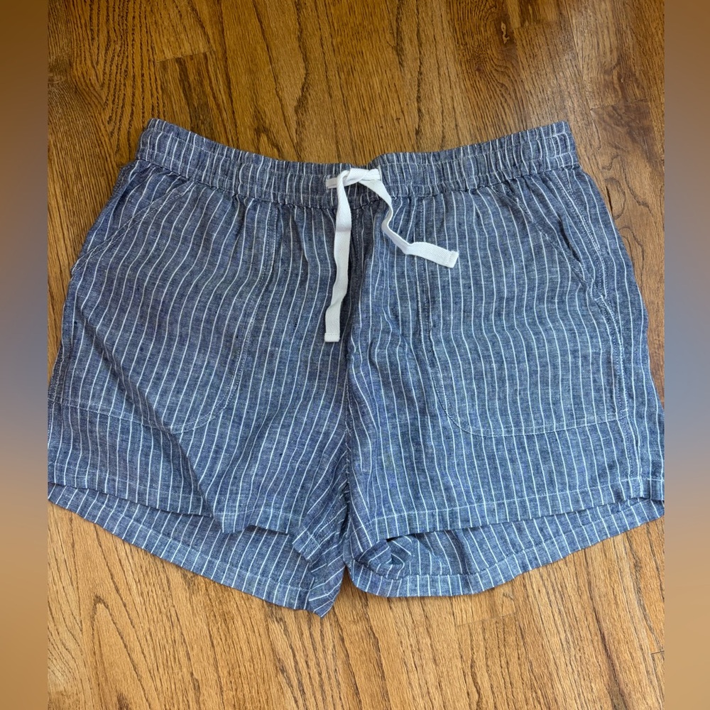 Quince Chambray Shorts